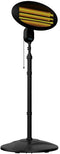 Cecotec Ready Warm 8100 - Elektrische kwartsverwarming 2000W - Bereik 15 m² - Zwart