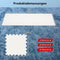 Coast Synthetische IJsfliesen Set - 10-delig - 46,5 x 46,5 cm - Slijtvast - Wit (10 stuks)