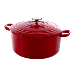 BK Bourgogne braadpan Ø 20 cm - rood - gietijzer - inductie