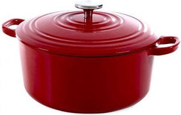 BK Bourgogne braadpan Ø 24 cm - rood - gietijzer - inductie