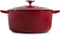 BK Bourgogne braadpan Ø 24 cm - rood - gietijzer - inductie