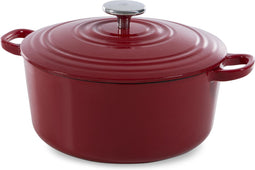 BK Bourgogne braadpan Ø 28 cm - rood - gietijzer - inductie