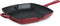 BK Bourgogne grillpan 26x26 cm - rood - gietijzer - inductie - PFAS-vrij