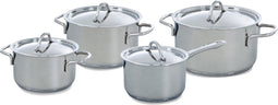 BK Profiline pannenset - 4 delig - RVS - inductie