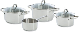 BK Purity 4delige kookpannenset - inductie - RVS