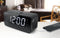Muse M-192CR - Wekkerradio - Jumbo display met USB-laadfunctie - Hout