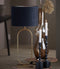 Light & Living Tafellamp Jamiri - 45cm - Goud - excl. kap