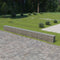 vidaXL - Schanskorfmuur - met - deksels - 600x30x50 - cm - gegalvaniseerd - staal