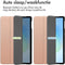 iMoshion Tablet Hoes Geschikt voor Honor Pad X9 - iMoshion Trifold Bookcase - Rosé goud