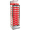 Raaco CarryLite - Opbergkast 80 4x8 - Aluminium - 10 vakken - Zilver