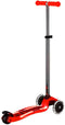 Micro Maxi Micro - Deluxe Glow Plus LED - step voor kinderen 5-12 jaar - aura rood