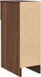 vidaXL - Nachtkastjes - 2 - st - met - lade - 20x36x60 - cm - bruin - eikenkleurig