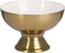 Middenstuk 25 x 25 x 16,5 cm Gouden Wit Ijzer