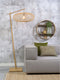 GOOD&MOJO Vloerlamp Cango - Bamboe - 80x60x176cm - Scandinavisch,Bohemian - Staande lampen voor Woonkamer - Slaapkamer