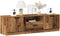 vidaXL - Tv-meubel - 140x35x40 - cm - bewerkt - hout - oud - houtkleurig