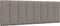 vidaXL - Hoofdbordkussen - 140 - cm - stof - taupe