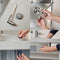 Happy sinks by Magisso - Rechte Vaatdoekhouder - Magnetisch - RVS