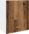 vidaXL - Hangkast - 50x31x60 - cm - bewerkt - hout - oud - houtkleurig