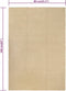 vidaXL - Vloerkleed - rechthoekig - 80x160 - cm - katoen - naturel