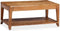 vidaXL - Salontafel - 88x50x38 - cm - massief - hout