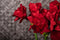 PTMD Amaryllis Flower Burgundy Amaryllis Spray