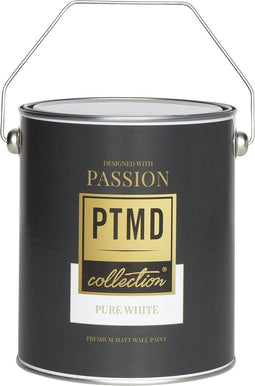 PTMD verf Premium wall paint Pure White 2,5L - muurverf afwasbaar - paint