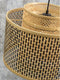 GOOD&MOJO Hanglamp Bhutan - Bamboe/Zwart - Ø40cm - Scandinavisch,Bohemian - Hanglampen Eetkamer, Slaapkamer, Woonkamer