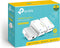 TP-Link TL-WPA4220T - Powerline adapter - AV600 - Wi-Fi kloon toets - (3 stuks)
