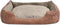 vidaXL - Hondenbed - kussen - PU-kunstleer - maat - XXL - beige