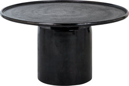Richmond Salontafel Griffin 75Ø zwart (Black)