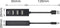 Ewent EW1123 - USB Hub 2.0 - 4 poorts - Zwart