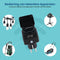 Gologi Slimme stekker buiten - Smart plug - IP44 - Tijdschakelaar & Energiemeter - WIFI - Google Home & Amazon Alexa - Zwart (4 stuks)