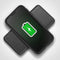 OtterBox Powerbank 10.000 mAh - 18W USB/USB-C PD - Draadloos opladen max. 10W - Zwart