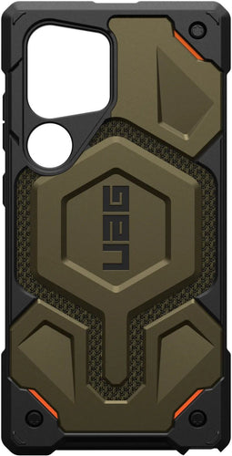 Urban Armor Gear Monarch Pro - Smartphonehoesje - 5-laagse constructie met MagSafe - Groen