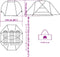 vidaXL - Vistent - 3-persoons - waterdicht - bruin