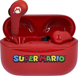 OTL Technologies Nintendo Super Mario - TWS Earpods - Bluetooth 5.3 - Rood