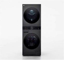 LG WT1210BBF - Wasmachine + Droger - TurboWash™360 AIDD™ - Grafiet roestvrij staal