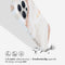Selencia iPhone 15 Pro - Backcover - 100% gerecycled - Wit Marmer