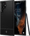 Spigen Galaxy S22 Ultra - Backcover - Schokbestendig - Zwart