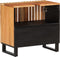 vidaXL - Wastafelkast - 62x34x58 - cm - massief - acaciahout