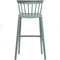 WOOOD Bliss Bliss Barstoel binnen/buiten - Kunststof - Jadegroen - 75x52x53