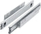 tectake® - Uitschuifbaar Telescopisch Keukenrek - 60 cm breed - Flexibele rails - Verchroomd metaal