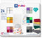 STAEDTLER FIMO effect 8020 - Ovenhardende boetseerklei - 24 halve blokjes Multi