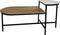 The Bobby-salontafel-acacia en marmer