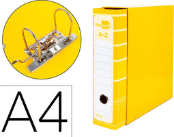 Ringmap Liderpapel AZ13 Geel A4 (1 Stuks)