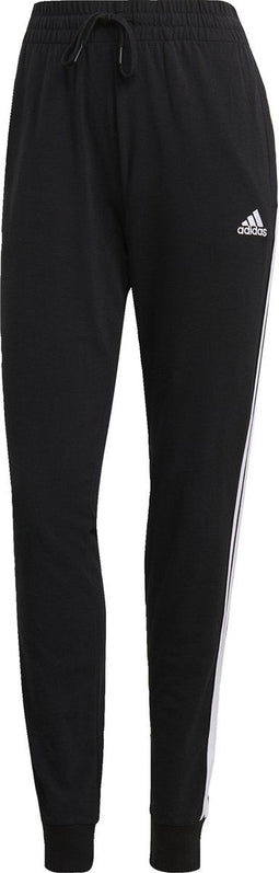 adidas Sportswear Essentials Single Jersey 3-Stripes Broek - Dames - Zwart- S