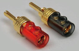 BKL Electronic 0106008 Banaanstekker Stekker, recht Stift-Ø: 4 mm Zwart 1 stuk(s)