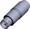BKL Electronic 0204020 Miniatuur-DIN-connector Stekker, recht Aantal polen: 6 Zwart 1 stuk(s)