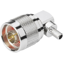 BKL Electronic 0404003 0404003 N-connector Stekker, haaks 50 Ω 1 stuk(s)