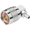 BKL Electronic 0404003 0404003 N-connector Stekker, haaks 50 Ω 1 stuk(s)